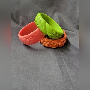 Lot of 3 - Resin Bracelets